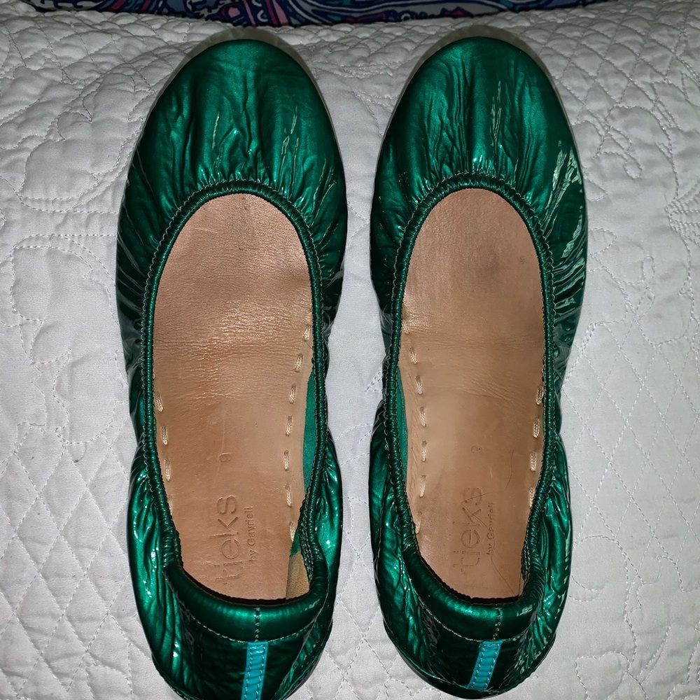 EUC patent Emerald Tieks
